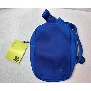 All in Motion Blue Sling Crossbody Bag Water Resistant Adjustable Strap NWT